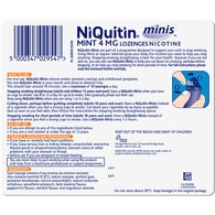 NiQuitin Minis Mint 4mg, 60 Lozenges- Quit Smoking Aid