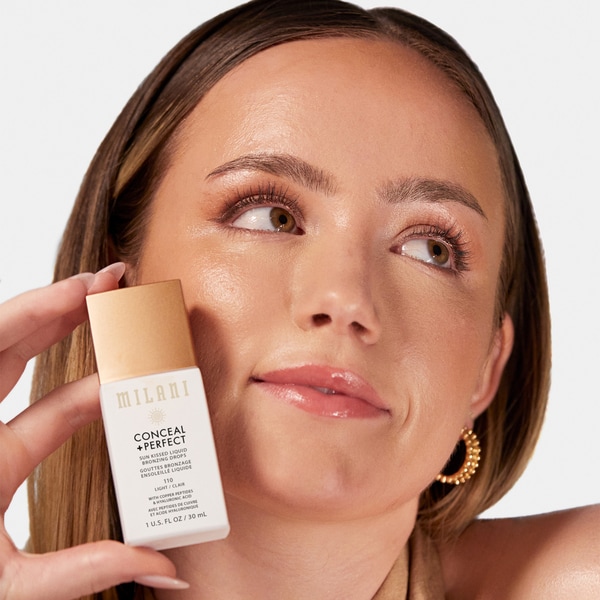 Milani Conceal + Perfect Sun Kissed Liquid Bronzing Drops - Light 110