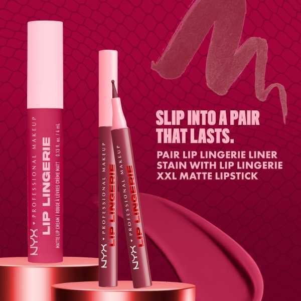 NYX Professional Makeup Lip Lingerie Liner Stain Send Nudes