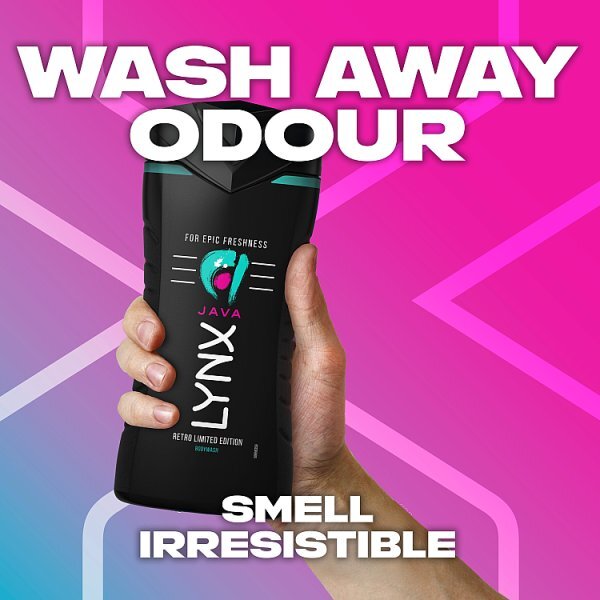 DNR Lynx Bodywash Shower Gel Java 225ml