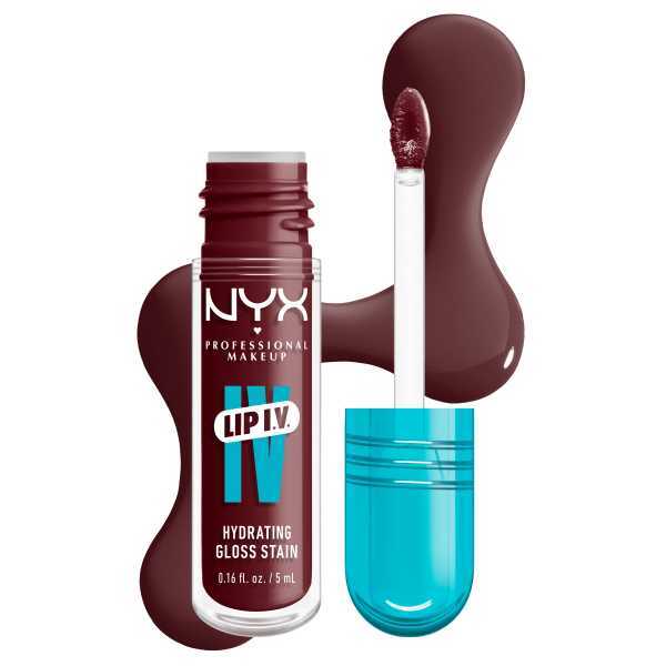 NYX Professional Makeup Lip IV Hydrating Lip Stain Gloss Mauve N Moist