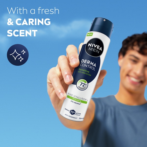 NIVEA MEN Sensitive 72h Anti-Perspirant Deodorant 250ml