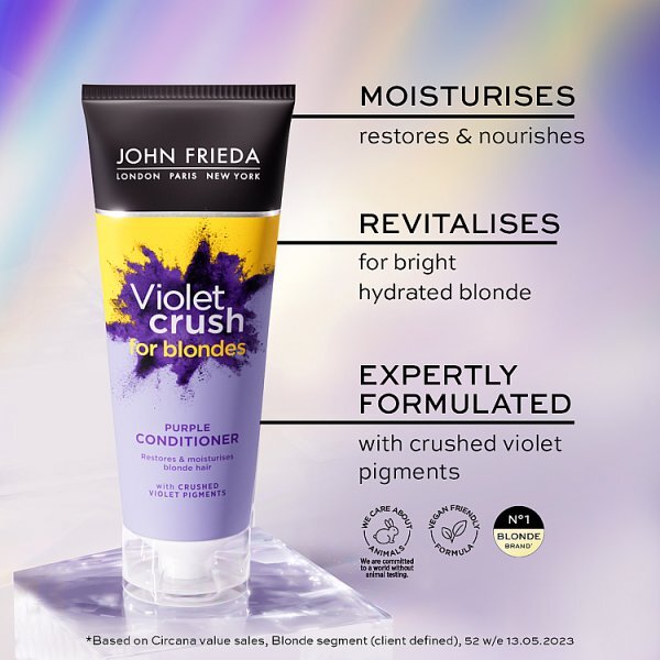 John Frieda Violet Crush Purple Conditioner 250ml