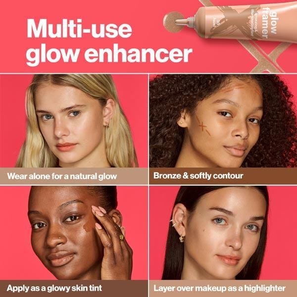 Max Factor Glow Framer Bronzing and Illuminating Tint,  Bronze 30ml