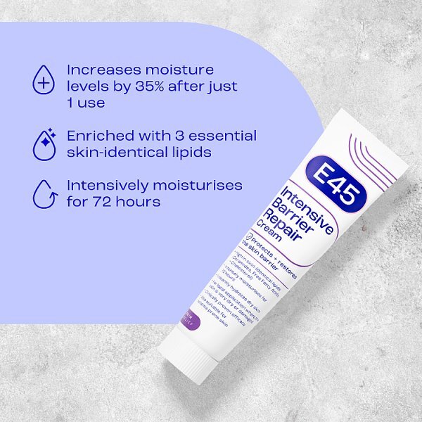 E45 Intensive Barrier Repair Face & Body Cream 50G