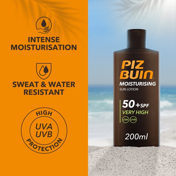 PIZ BUIN® Moisturising Sun Lotion SPF 50+ Very High