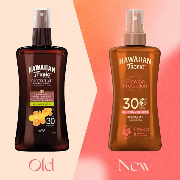 Hawaiian Tropic Dry Protective Oil Spray SPF30 200ml