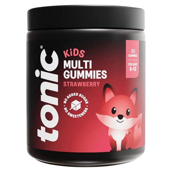 Tonic Health Kids Multivitamin Gummies x 30 Strawberry