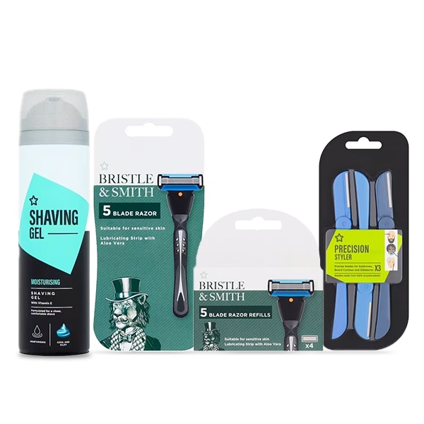 Teen Starter Superdrug Shaving Kit Bundle