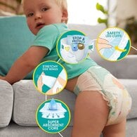 Pampers Baby-Dry Size 5 Nappies Carry Pack x23