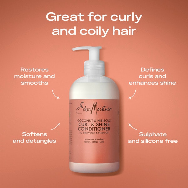 SheaMoisture Curl & Shine Conditioner 384ml