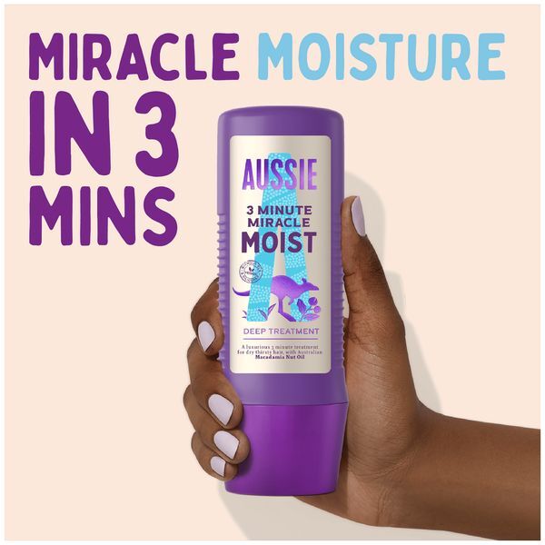 Aussie Miracle Moisture Bundle with Leave In Treatment