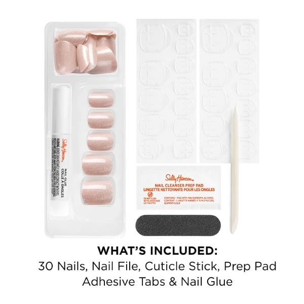 Sally Hansen Salon Effects Perfect Press-On Nails - Lost In The Frost