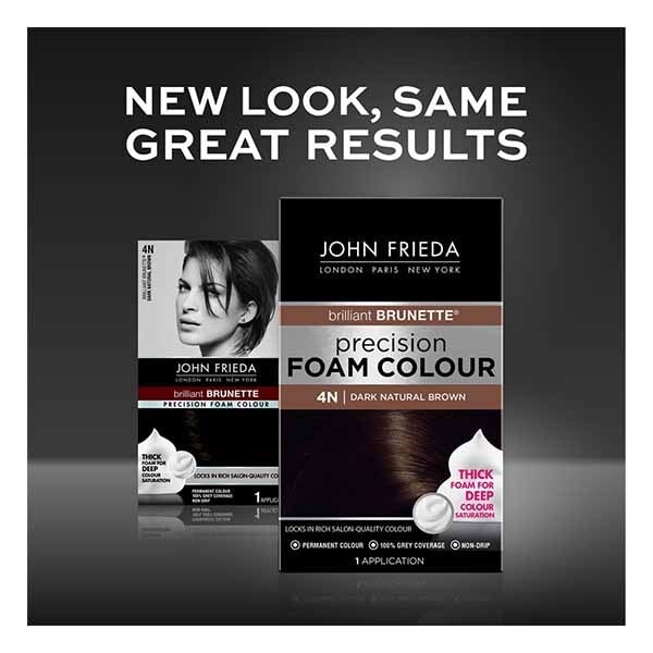 John Frieda Precision Foam Dark Natural Brown 4N