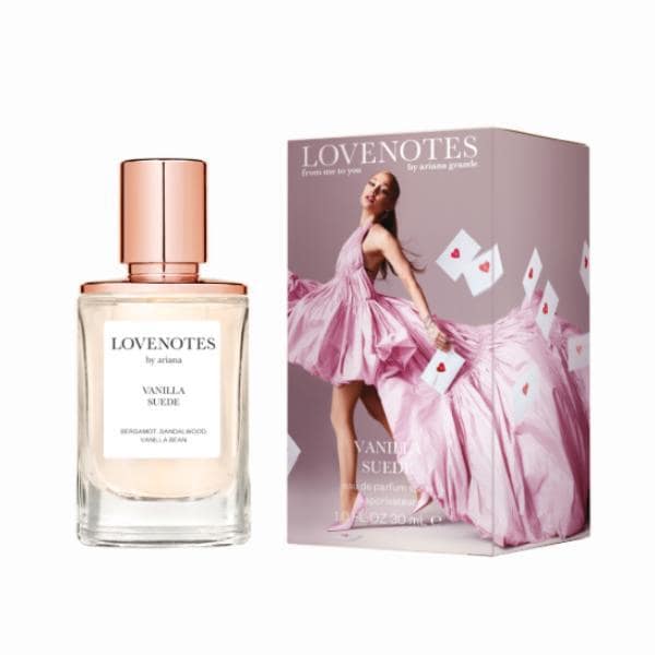 Lovenotes By Ariana Grande Vanilla Suede EDP 30ML with Exclusive Sleeve