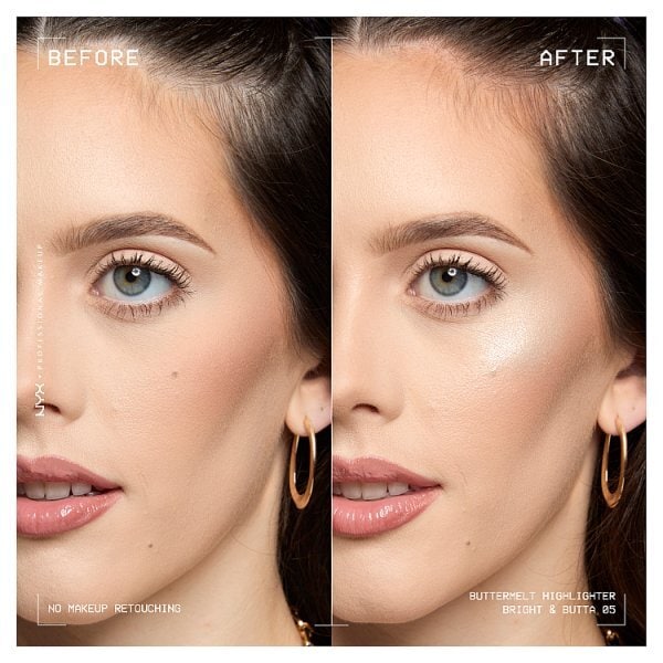NYX Professional Makeup Buttermelt Highlighter Bright Butta