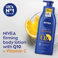 NIVEA Q10 + Vitamin C Firming Body Lotion for Dry Skin 400ml