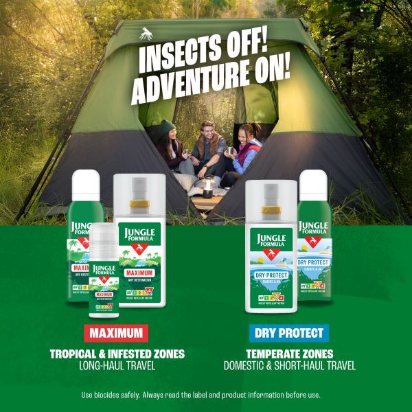 Jungle Formula Insect Repellent Spray with DEET, 125ml