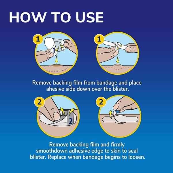 Scholl 5x Large Heel Plasters