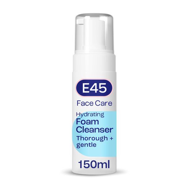 E45 Face Foaming Cleanser For Dry & Sensitive Skin 150ml