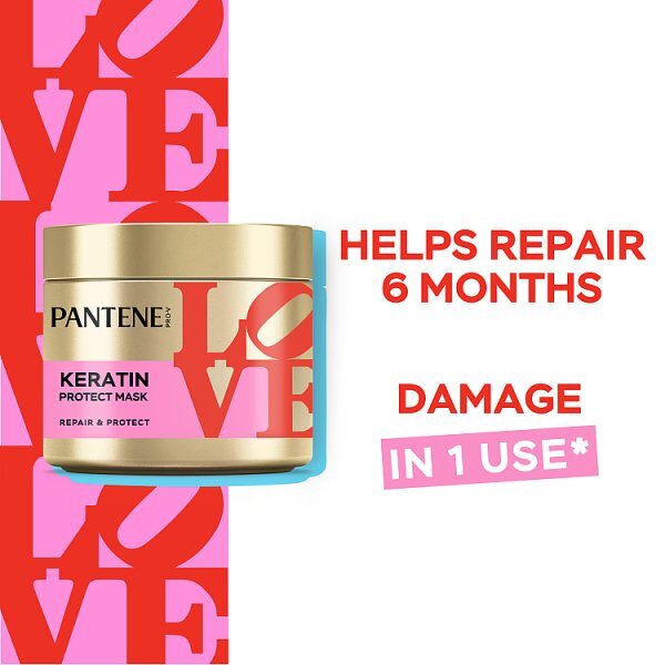 Pantene Pro-V LOVE Robert Indiana Keratin Hair Mask 300ml