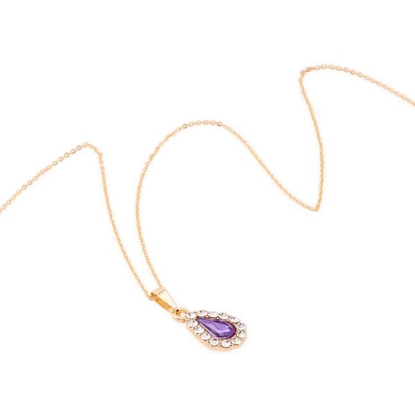 Superdrug Studio February Fashion Birthstone Necklace
