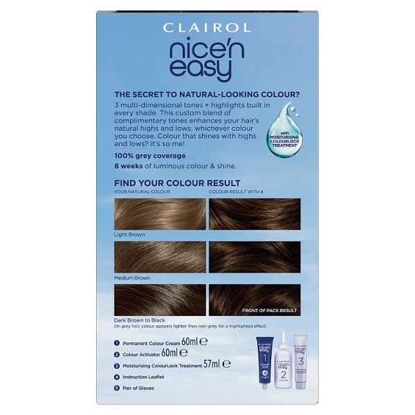 Clairol Nice'n Easy Hair Dye 5M Medium Mahogany Brown