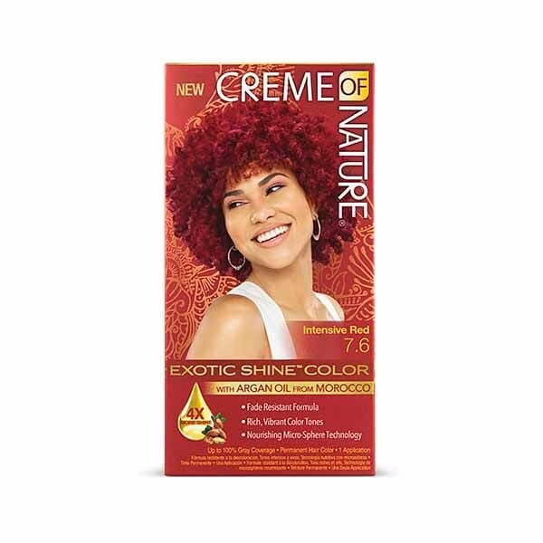 Crème Of Nature Exotic Shine Hair Color 7.6 Intense Red