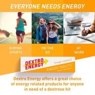 Dextro Energy Orange +Vitamin C Tablets 47g