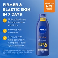 NIVEA Q10 + Vitamin C Firming Body Lotion for Dry Skin 250ml
