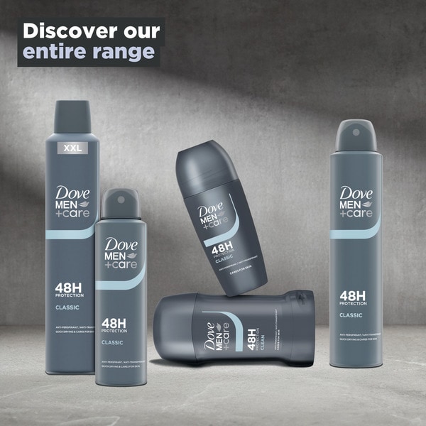 Dove Men+Care Classic Anti-Perspirant Roll On 50 ml