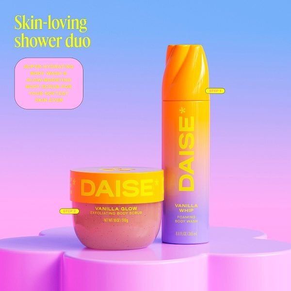 Daise Body Scrub Vanilla 510g