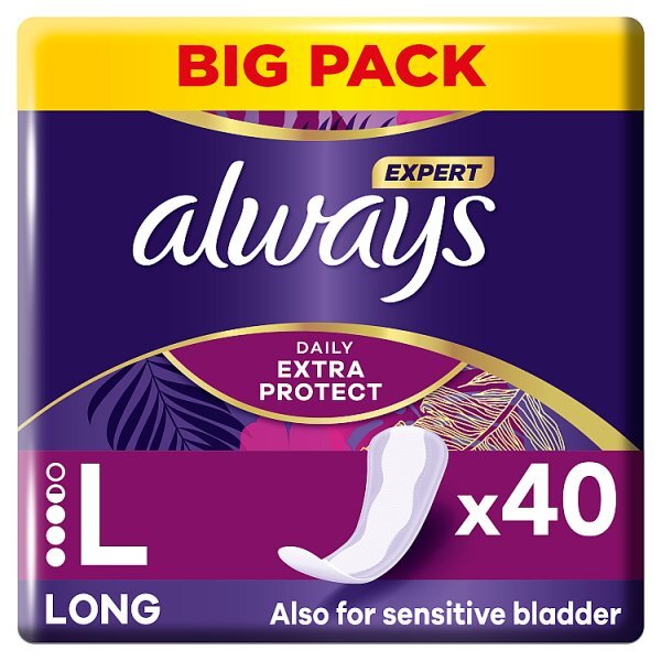 Always Dailies Large Profresh Panty Liners X 40