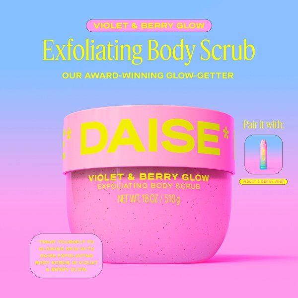Daise Body Scrub Bloom Violet & Berry 510 G