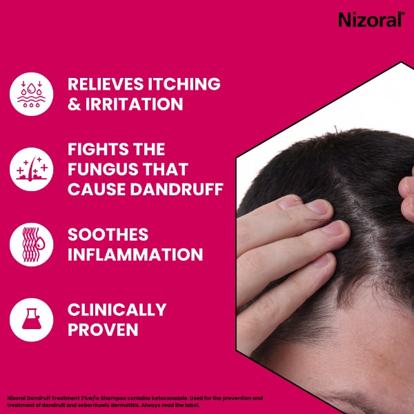 Nizoral Dandruff Treatment 2% W/W Shampoo 120ml
