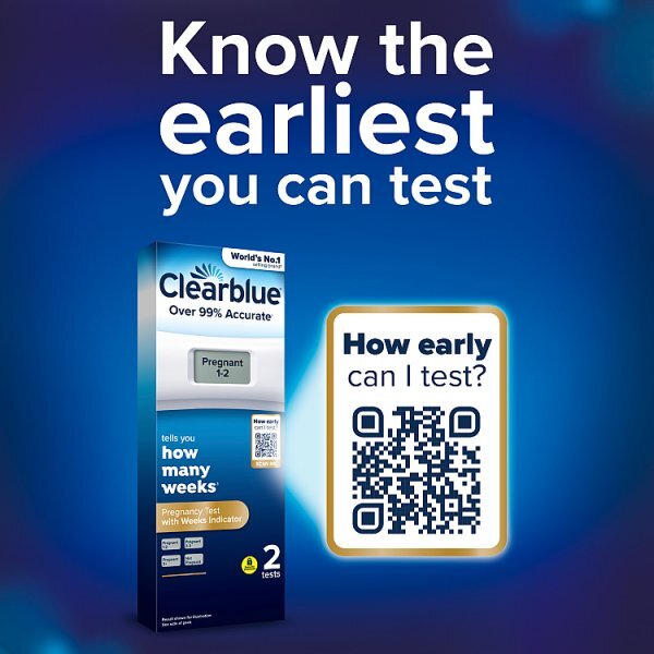 Clearblue Digital Weeks Indicator Pregnancy Test - 2 Tests