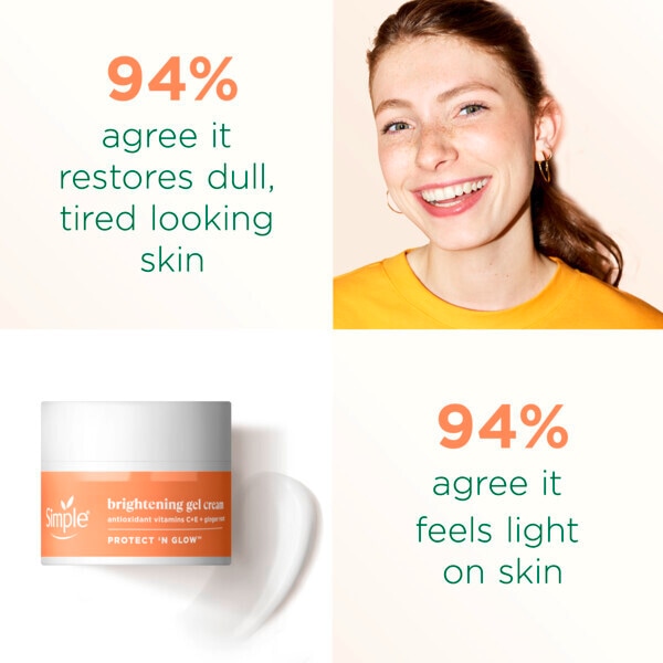 Simple Protect 'n' Glow Radiance Reset Face Moisturiser 50ml