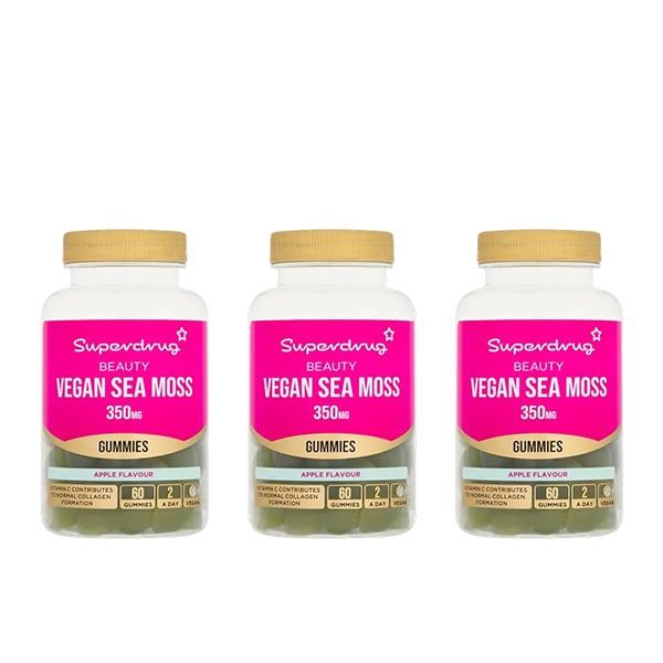 Superdrug Sea Moss Vegan Gummies 3 Months Supply