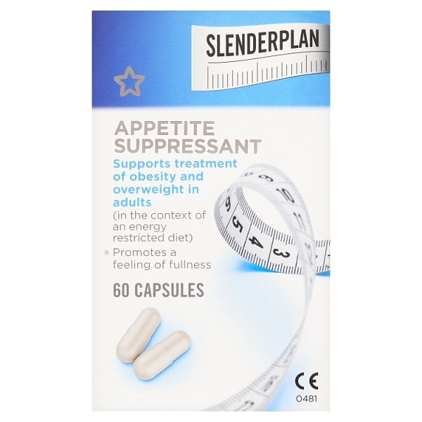 Superdrug Slenderplan Appetite Suppressant 60 capsules