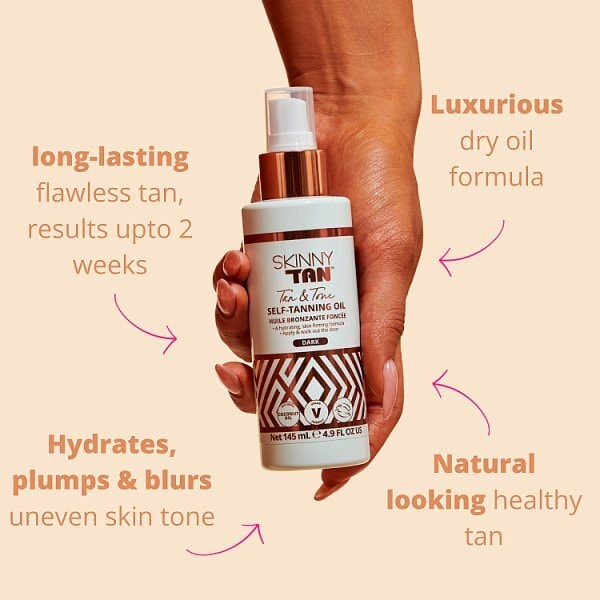 Skin & Tan Tan & Tone Oil Medium