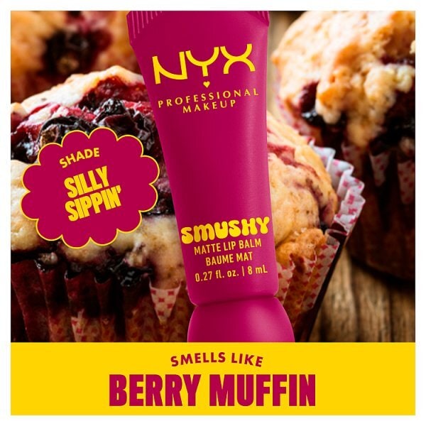 NYX Professional Makeup Smushy Matte Lip Balm Silly Sippin