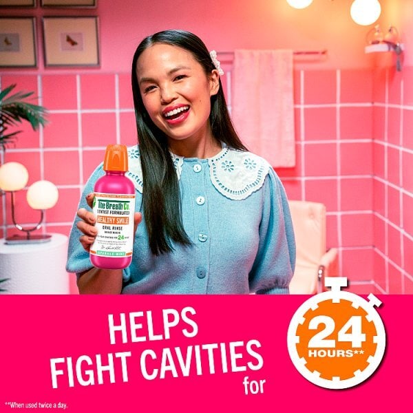 The Breath Co Mouthwashes Healthy Smile 500Ml