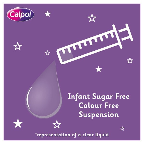 Calpol Infant 2+ Months Sugar & Colour Free Suspension 100ml