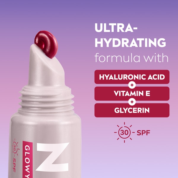 Nivea Lip Hyaluron Glowy Lips Tube Berry 10Ml