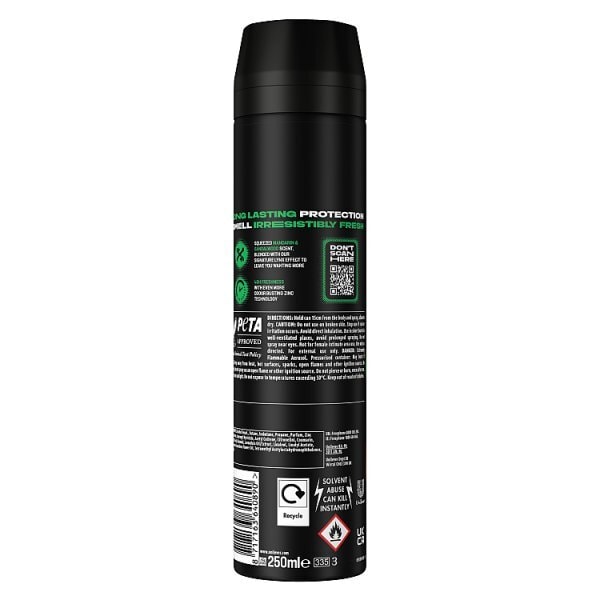 Lynx Africa Aerosol Body Spray 250 ml