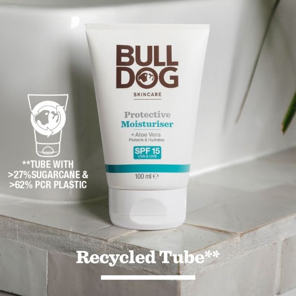 Bulldog Skincare Protective Moisturiser SPF 15 100ml