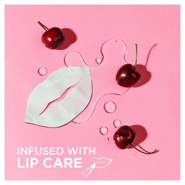 Garnier Moisture Bomb Cherry Lip Mask with Panthenol Hydrating Care