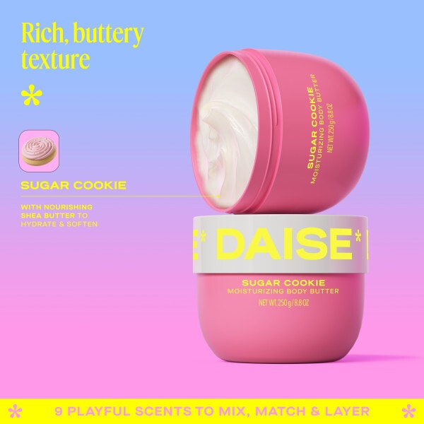 Daise Sugar Cookie Body Care Trio Christmas Gift Set
