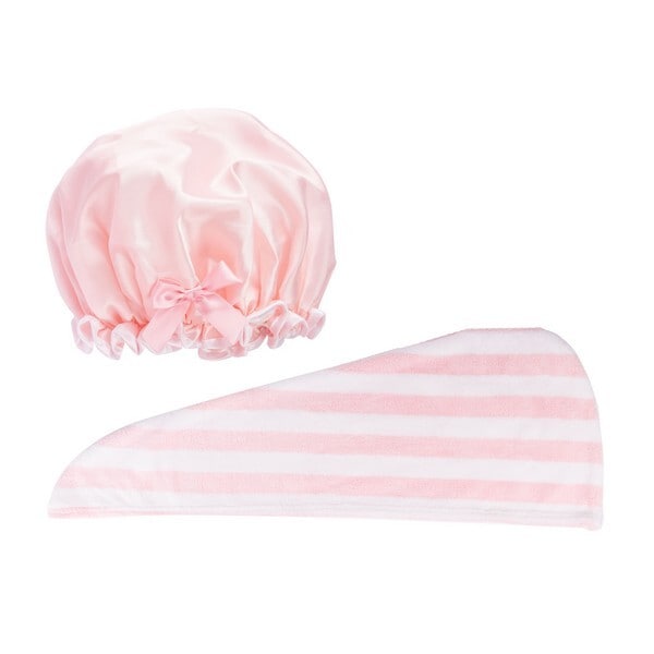 Brushworks Luxury Hair Towel & Shower Cap