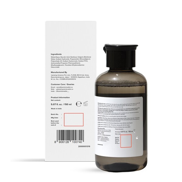 Minimalist Glycolic Acid 08% Exfoliating Liquid 150ML
